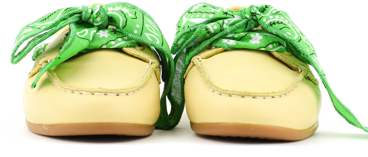 Toral Nahua Scarf Loafer Yellow Geel