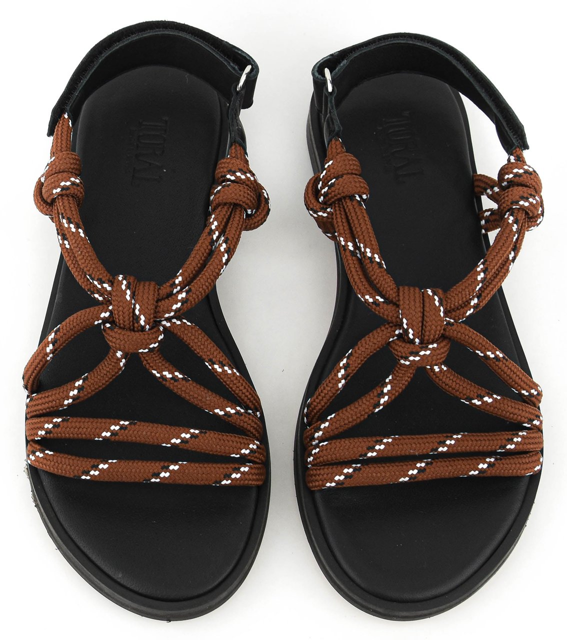 Toral Devon Rope Sandal Brown Bruin