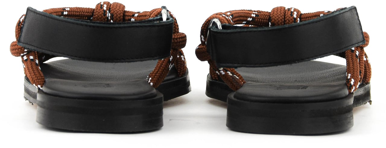 Toral Devon Rope Sandal Brown Bruin