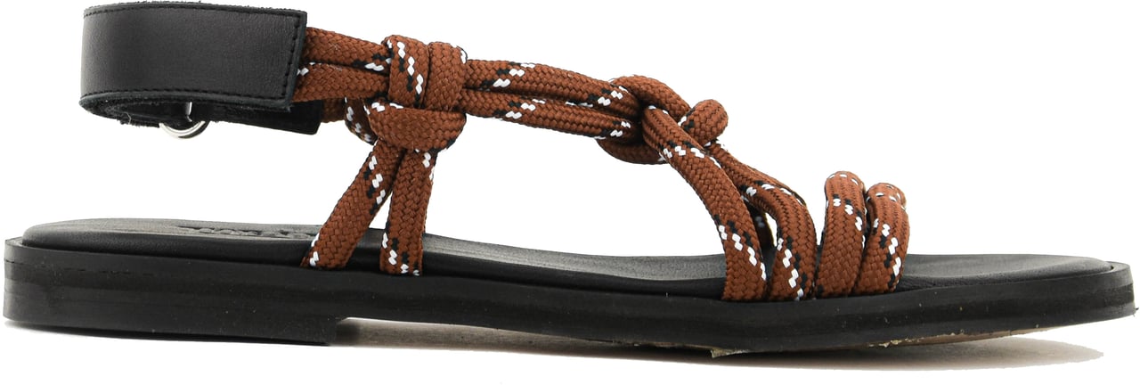 Toral Devon Rope Sandal Brown Bruin