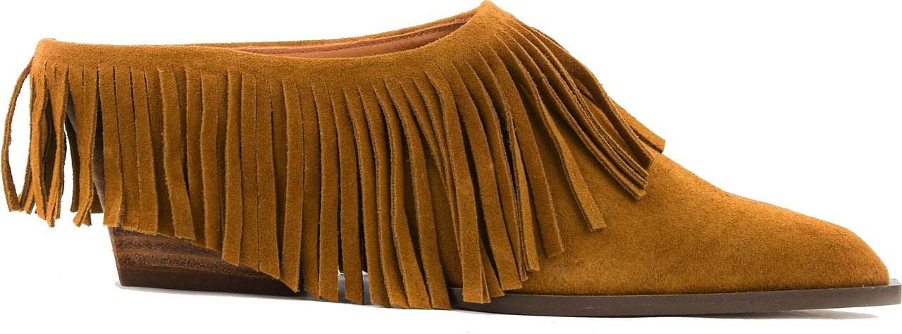 Toral Dawa Western Mule Franges  Tan Bruin