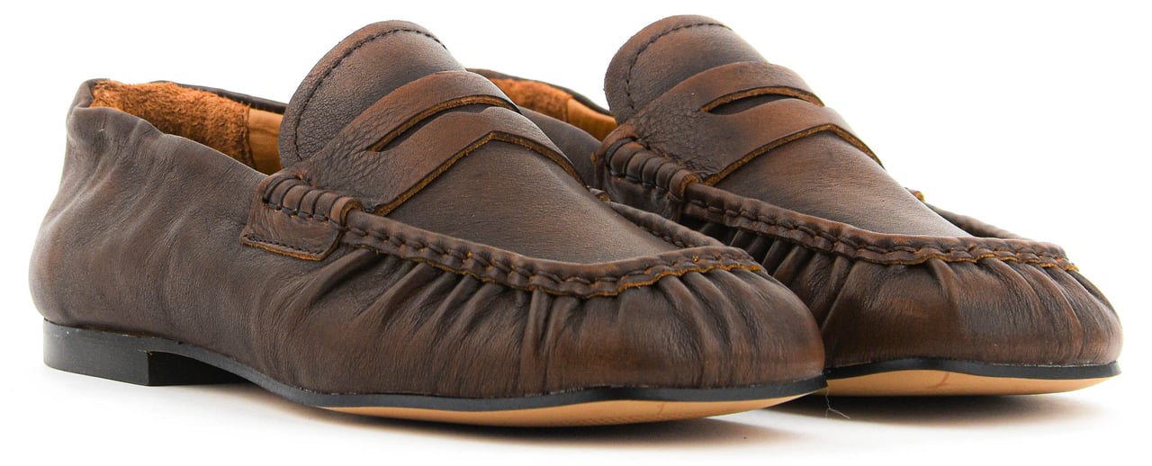Toral Penny Loafer Vintage Brown Bruin