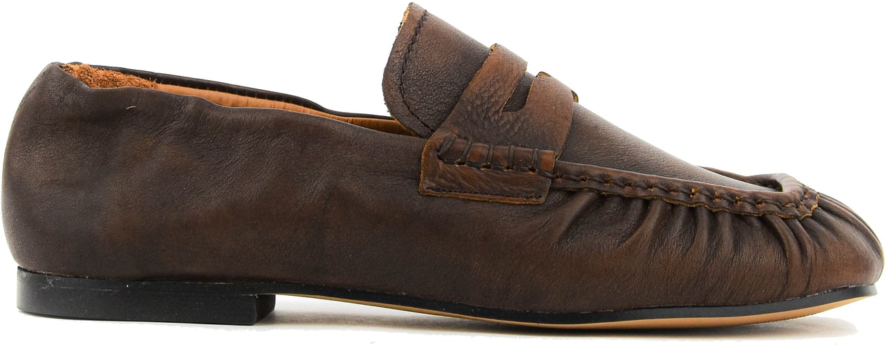 Toral Penny Loafer Vintage Brown Bruin