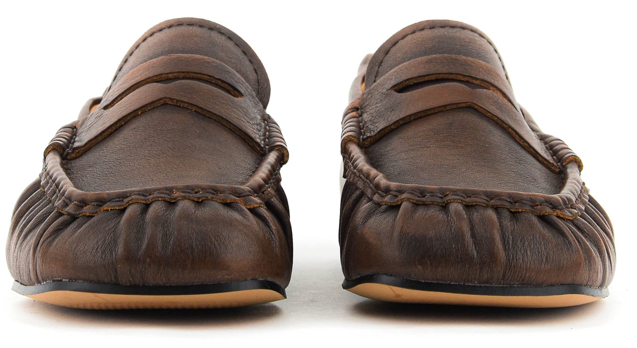 Toral Penny Loafer Vintage Brown Bruin