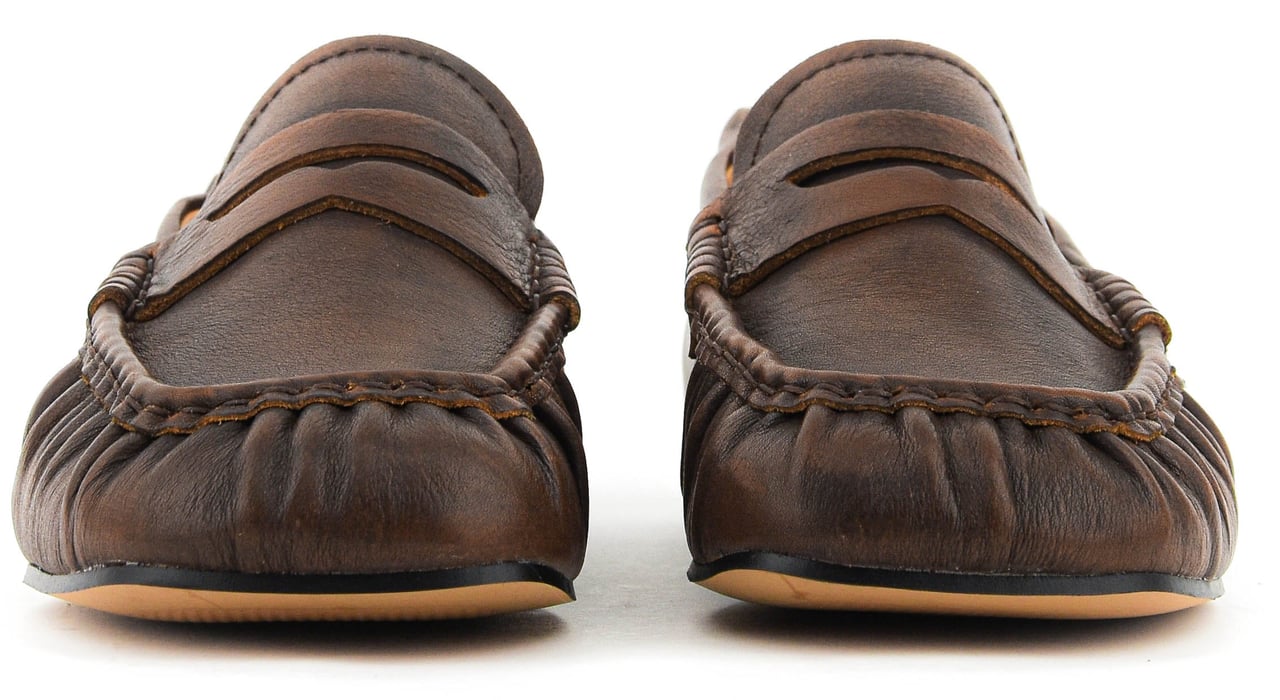 Toral Penny Loafer Vintage Brown Bruin