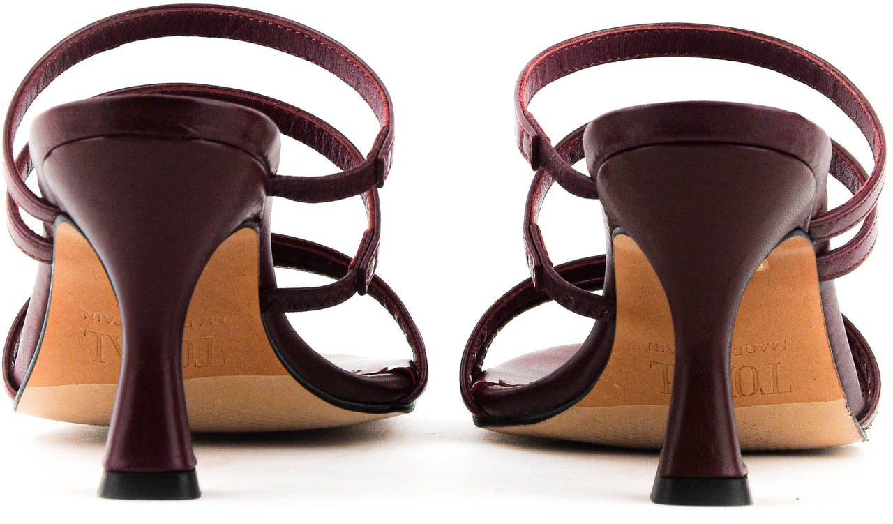 Toral Weekend Sandal Bordeaux Rood