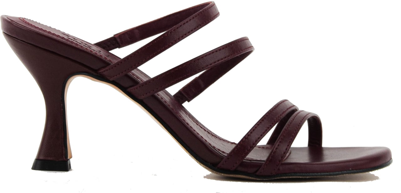 Toral Weekend Sandal Bordeaux Rood