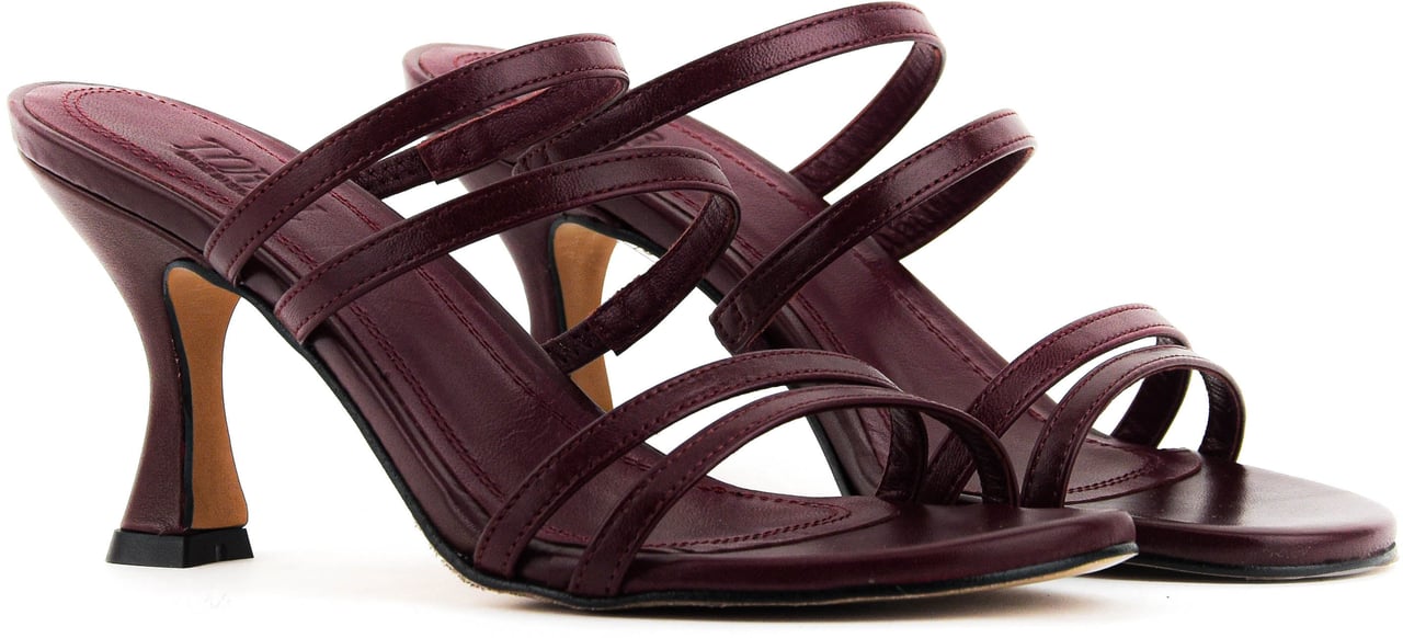 Toral Weekend Sandal Bordeaux Rood