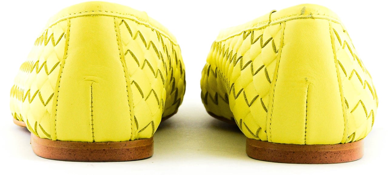 Toral Ginebra Ballerina Yellow Woven Geel