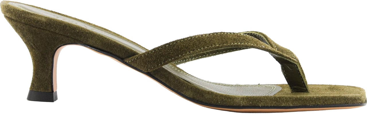 Toral Rocio Thong Sandal Moss Green Groen