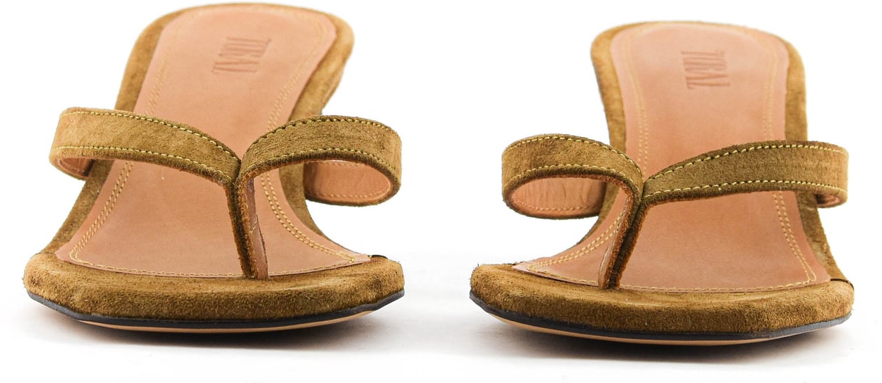 Toral Rocio Thong Sandal Camel Beige