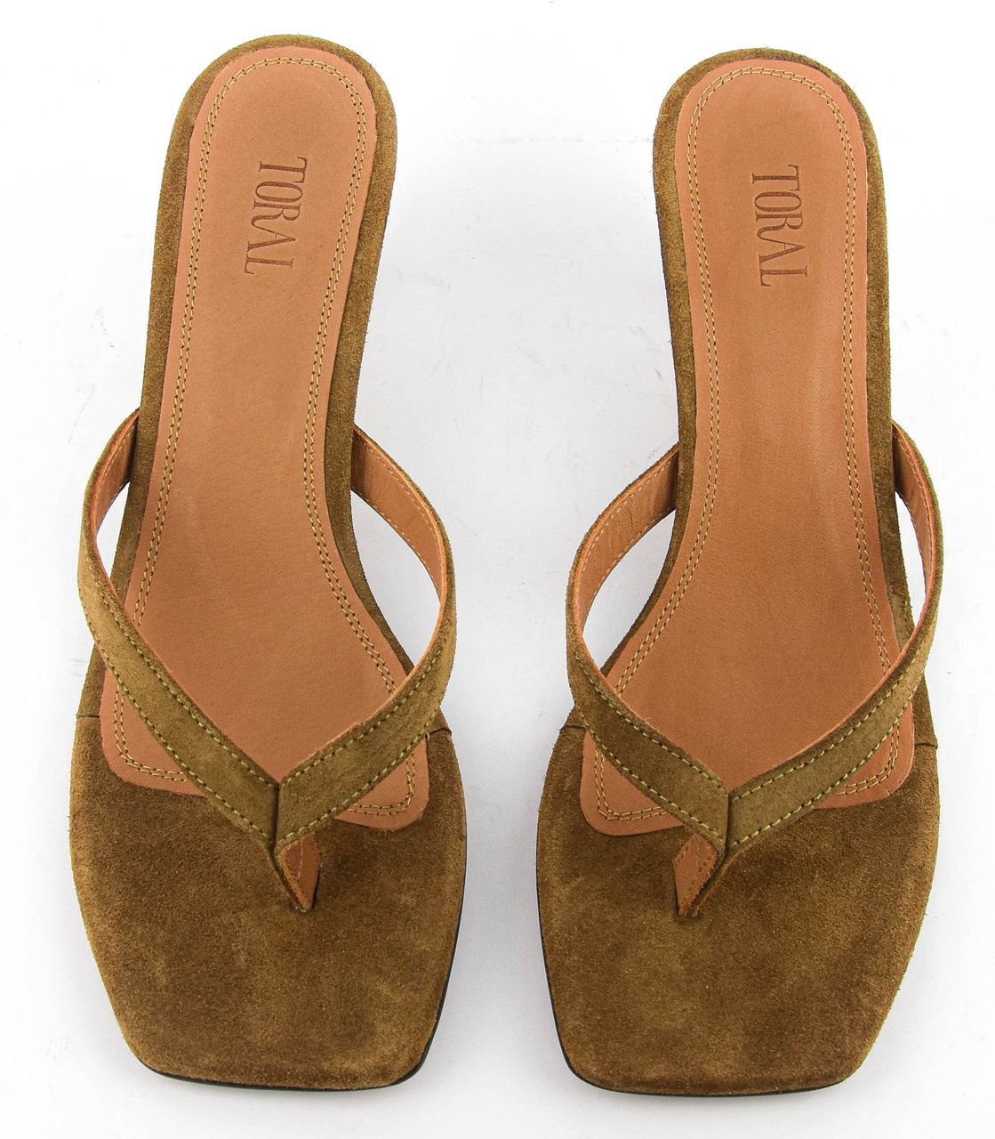 Toral Rocio Thong Sandal Camel Beige