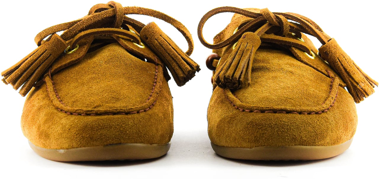 Toral Boat Loafer Mule Cognac Divers