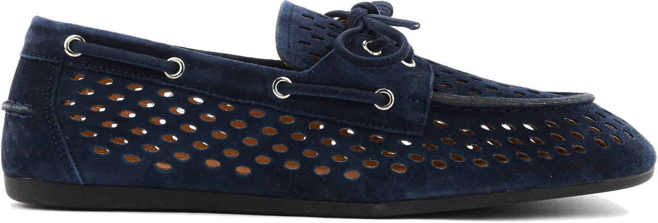 Toral Karmel Loafer Navy Blauw