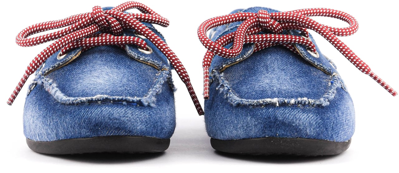 Toral Nahua Denim Loafer Blauw