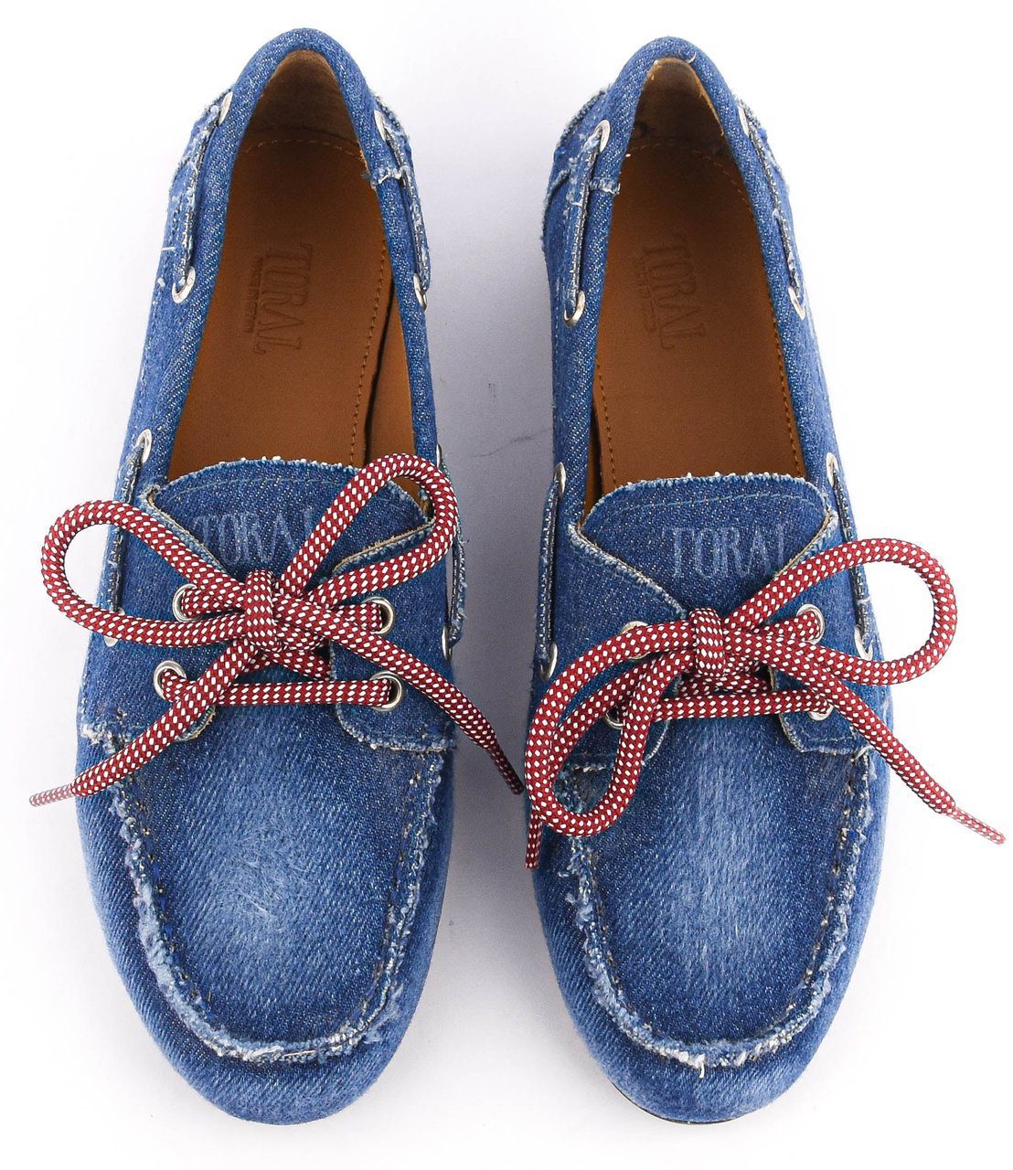 Toral Nahua Denim Loafer Blauw