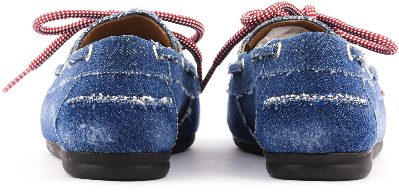 Toral Nahua Denim Loafer Blauw