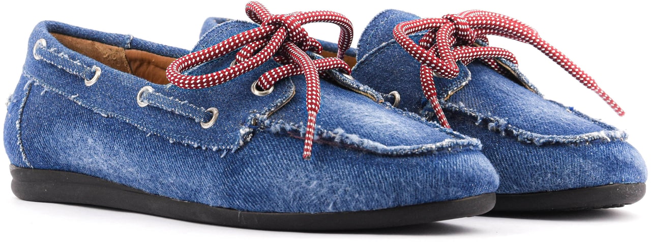 Toral Nahua Denim Loafer Blauw