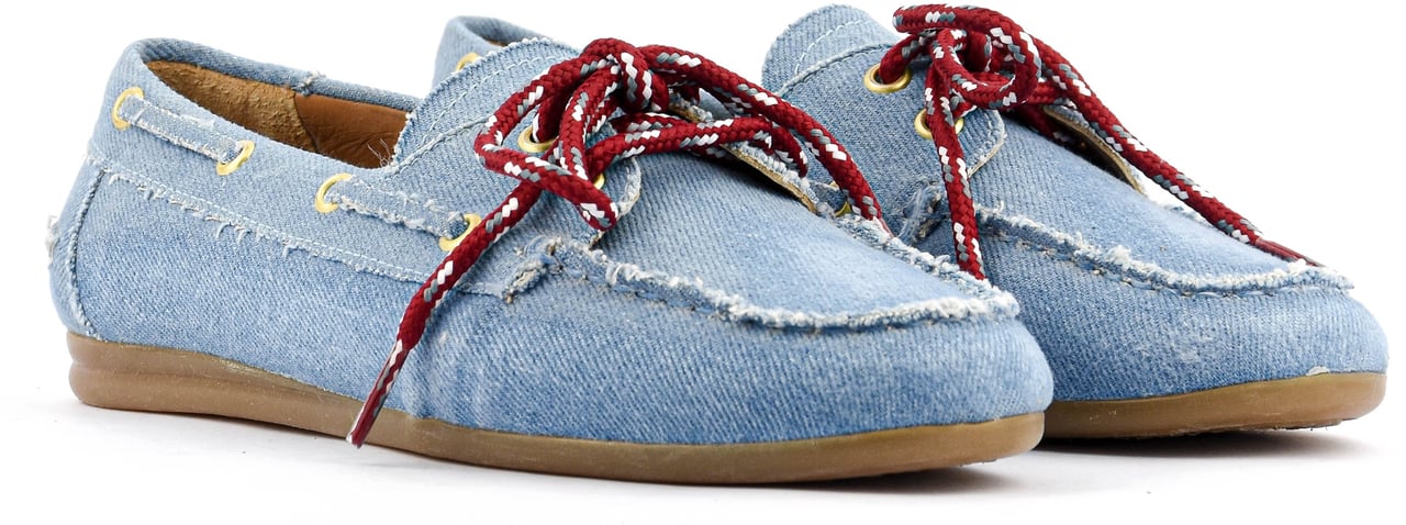 Toral Nahua Jeans Loafer Blauw