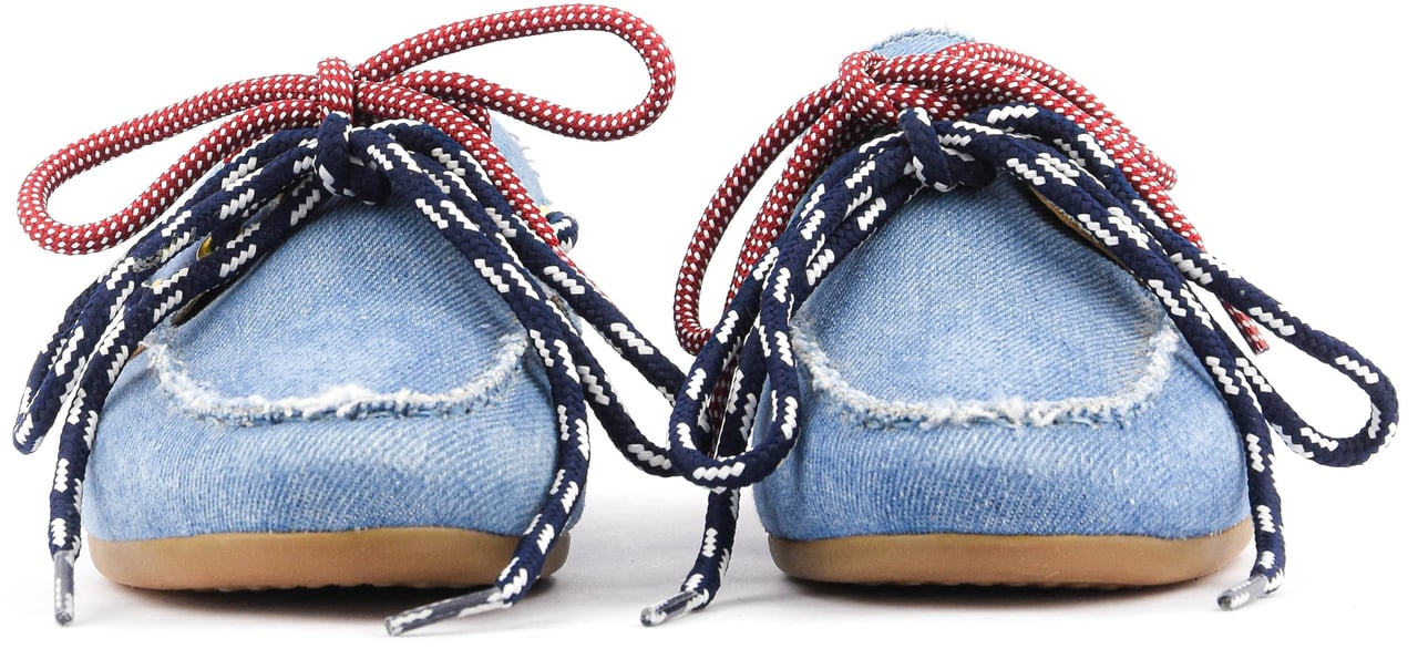 Toral Nahua Jeans Mule Blauw