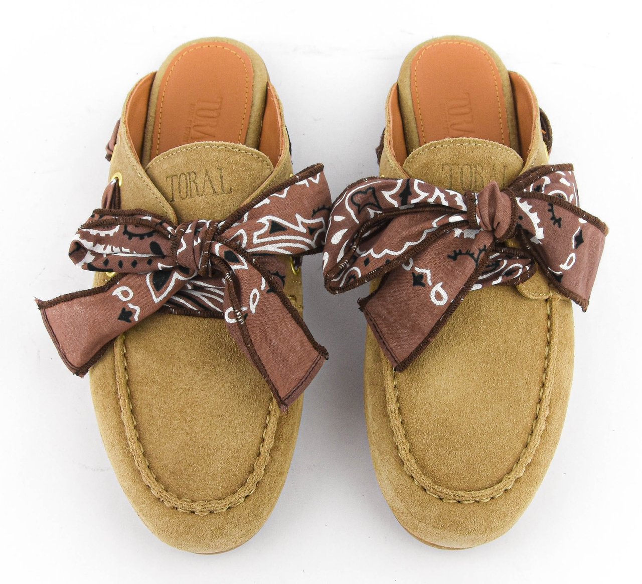 Toral Kilian Bandana Marron Beige