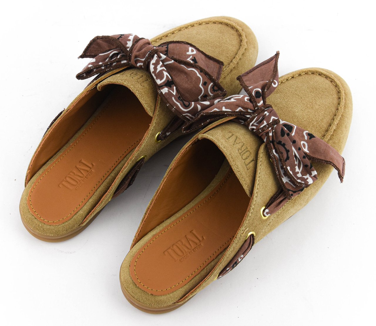 Toral Kilian Bandana Marron Beige