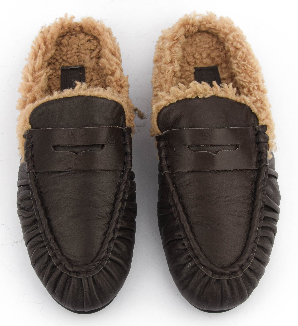 Toral Piper Loafer Mule Piper Dark Brown Bruin