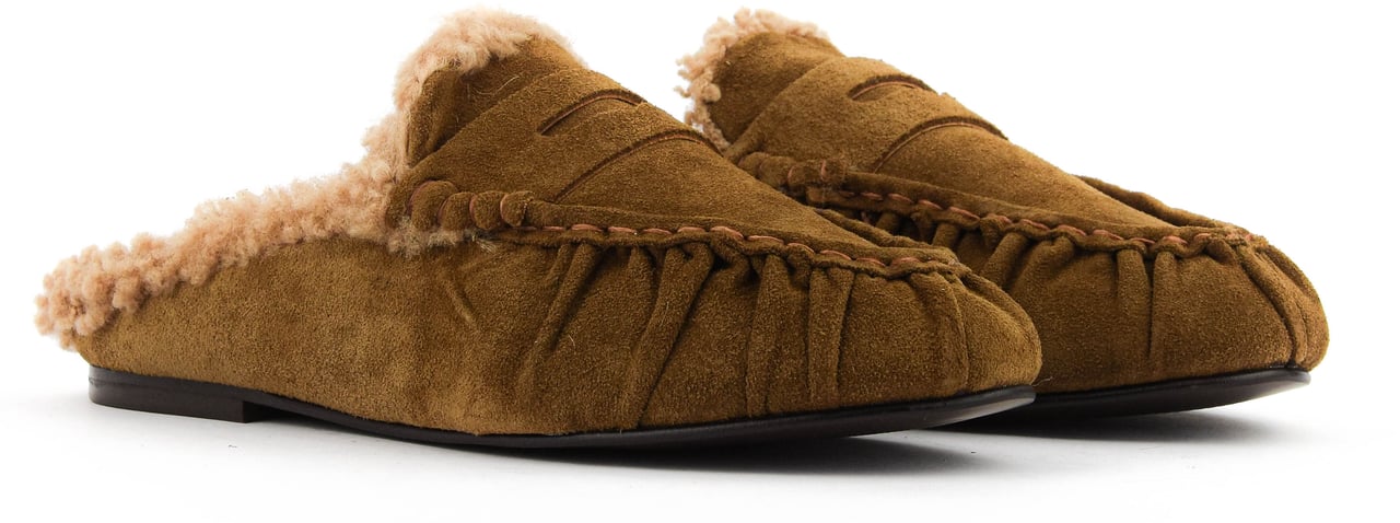 Toral Piper Loafer Mule Piper Sand Bruin