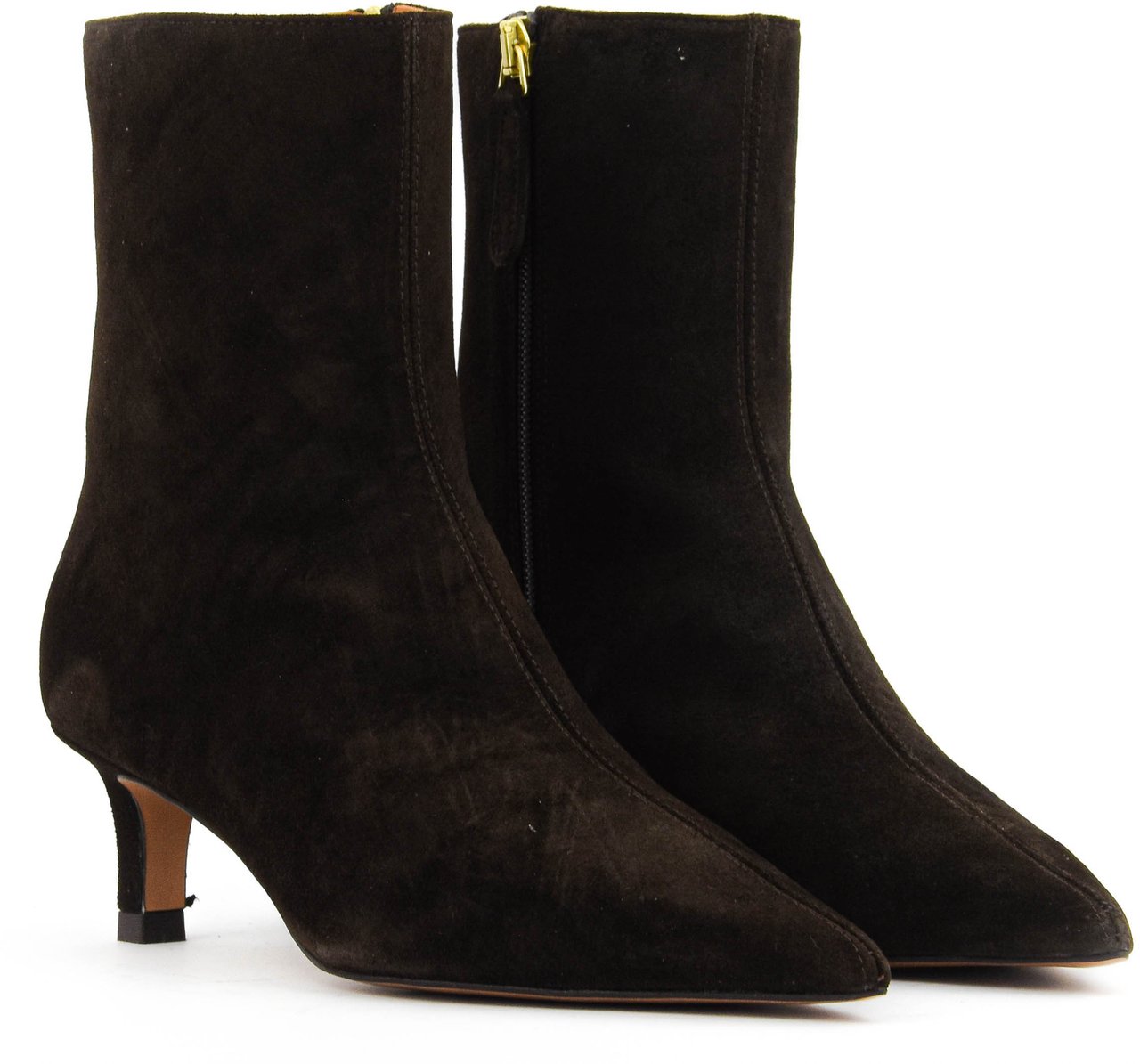 Toral Tamara Low Bootie 30 Dark Brown Bruin