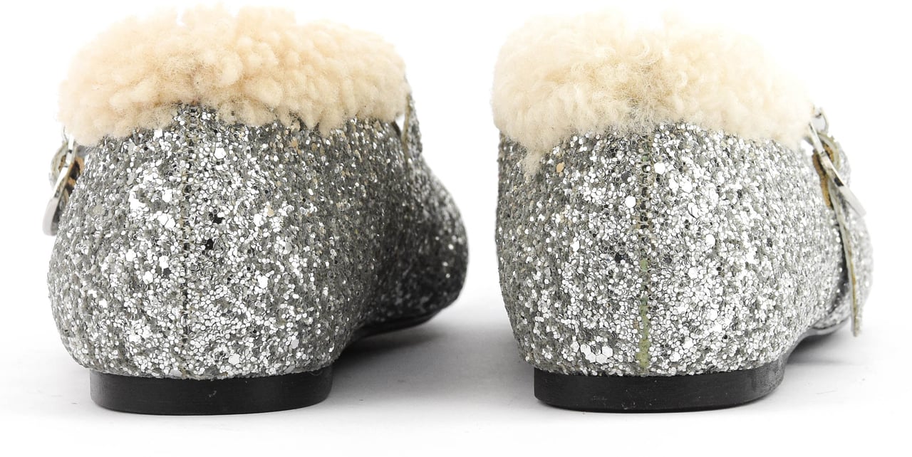 Toral Anoush Ballerina Glitter Silver Zilver