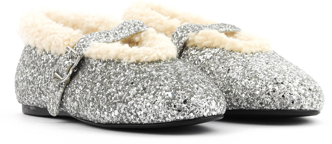 Toral Anoush Ballerina Glitter Silver Zilver