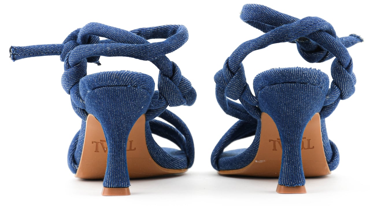 Toral California Sandal Jeans Blauw
