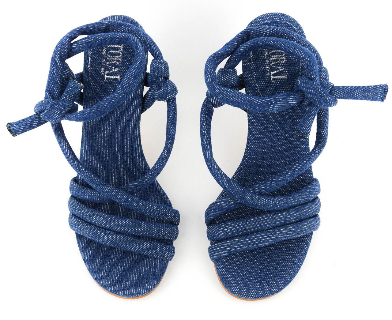Toral California Sandal Jeans Blauw