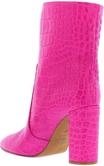 Toral Dames Siberia Fuchsia enkellaarsjes Roze