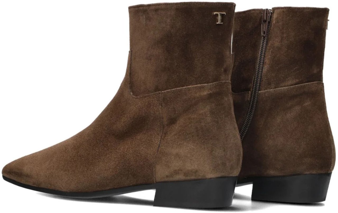 Toral Belinda Enkellaarzen Donkerbruin Tl-belinda Bruin