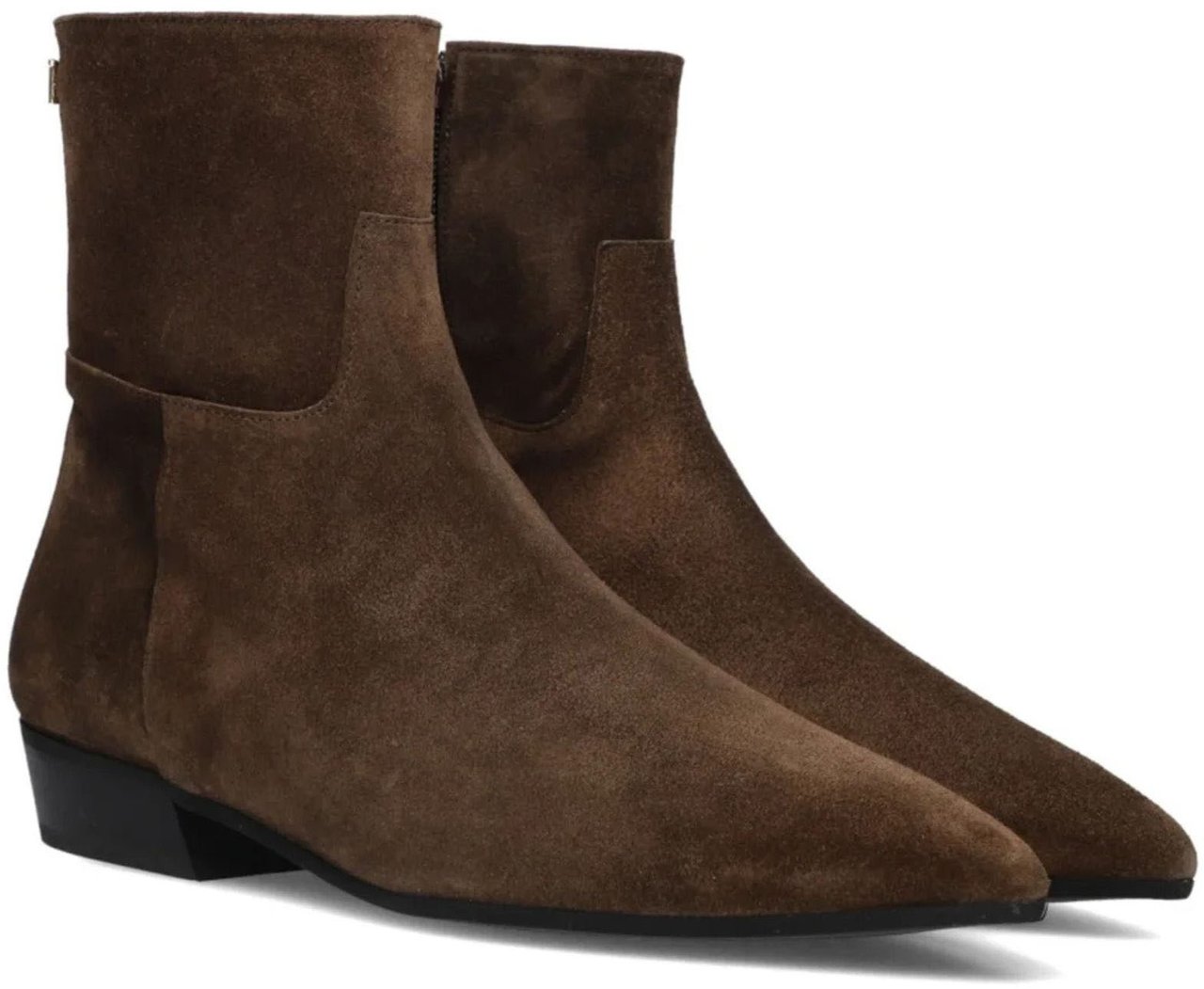 Toral Belinda Enkellaarzen Donkerbruin Tl-belinda Bruin