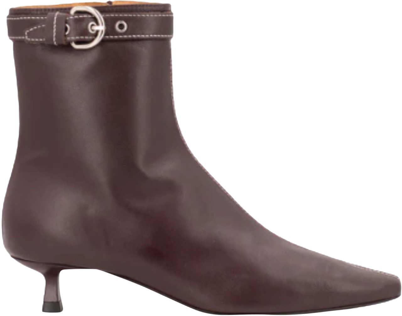 Toral Toral  Enkellaarzen Bordeaux Tl-cadence Rood