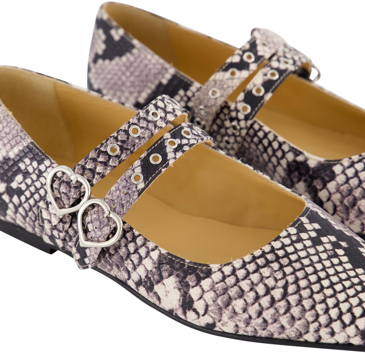 Toral Dames Tl-Coeur Ballerina Bruin/Snake Bruin