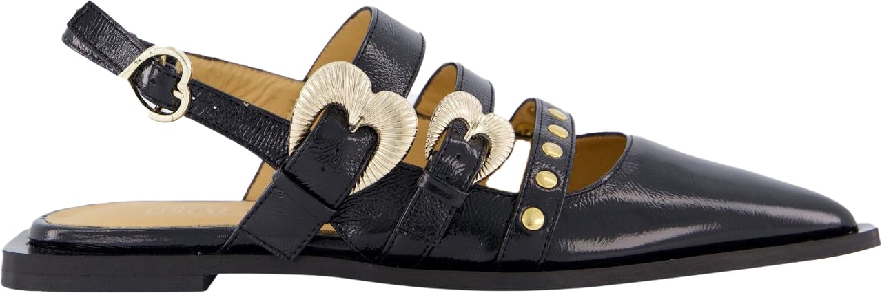 Toral Dames Tl-Madison Slingback Zwart Zwart