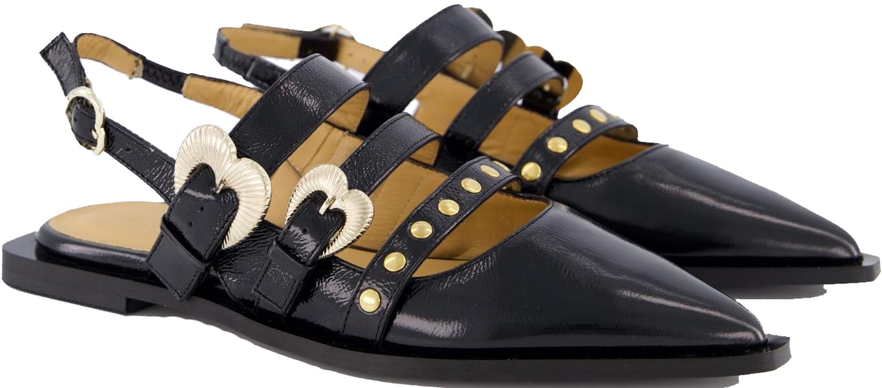 Toral Dames Tl-Madison Slingback Zwart Zwart