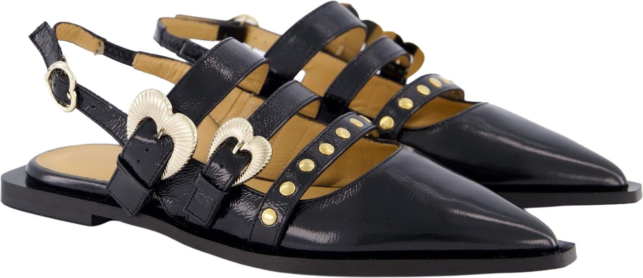 Toral Dames Tl-Madison Slingback Zwart Zwart