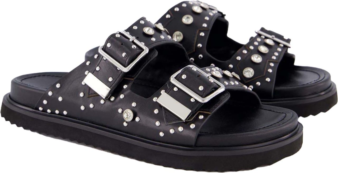 Toral Dames Tl-Marta Slipper Zwart Zwart