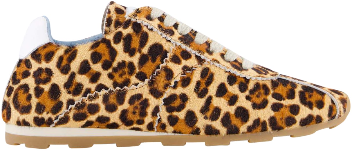Toral Dames Tl-Vinci Sneaker Leopard Beige