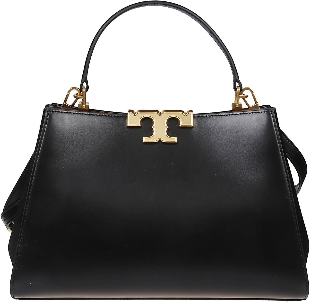 Tory Burch Eleanor Satchel Bag Black Zwart