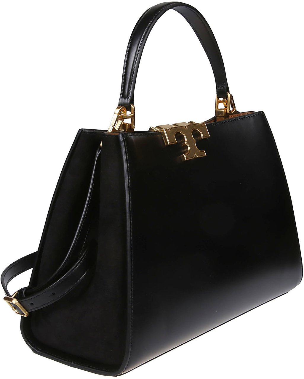 Tory Burch Eleanor Satchel Bag Black Zwart