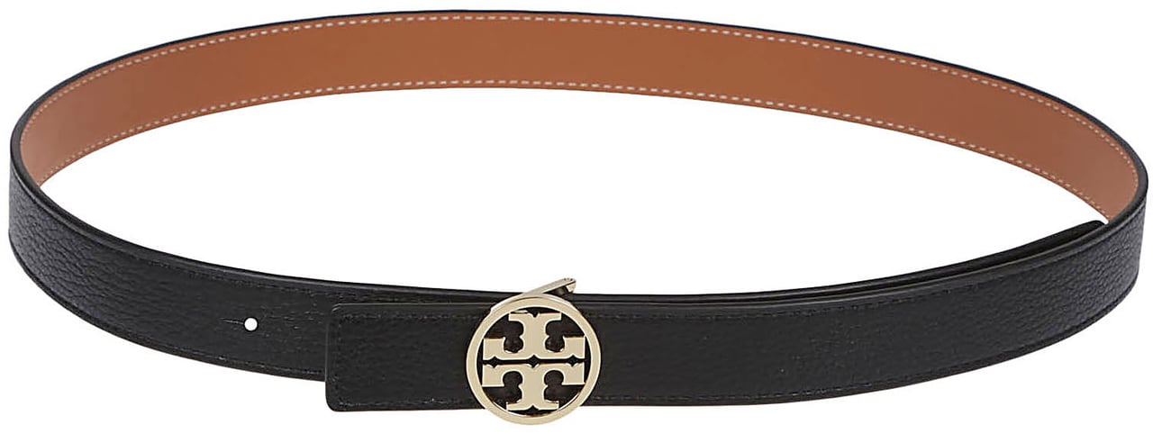Tory Burch Miller Belt Black Zwart