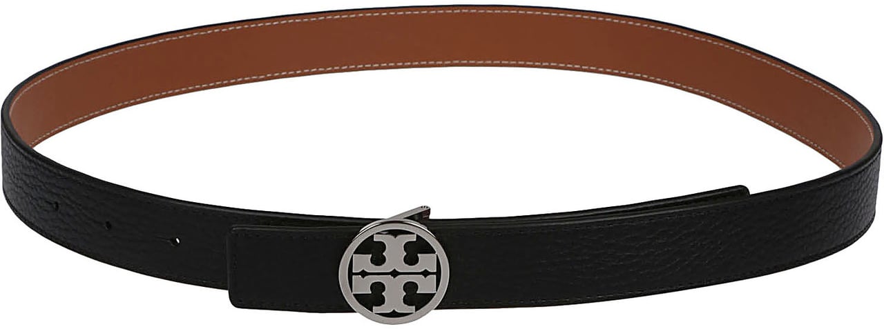 Tory Burch Miller Belt Black Zwart