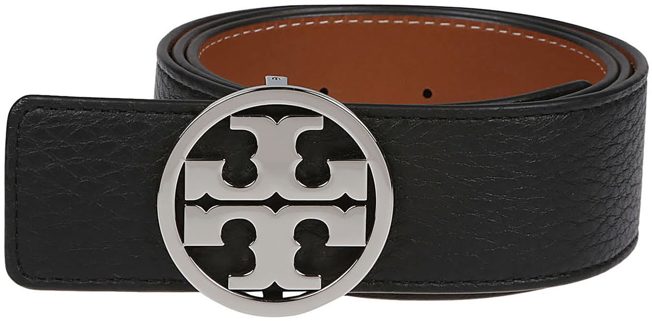 Tory Burch Miller Belt Black Zwart