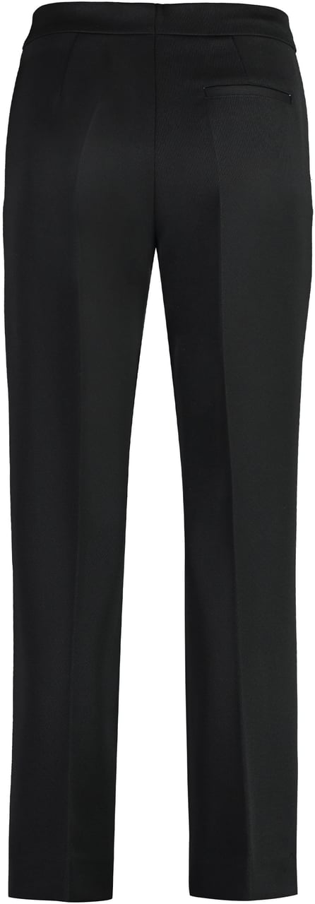 Tory Burch Wool trousers Zwart