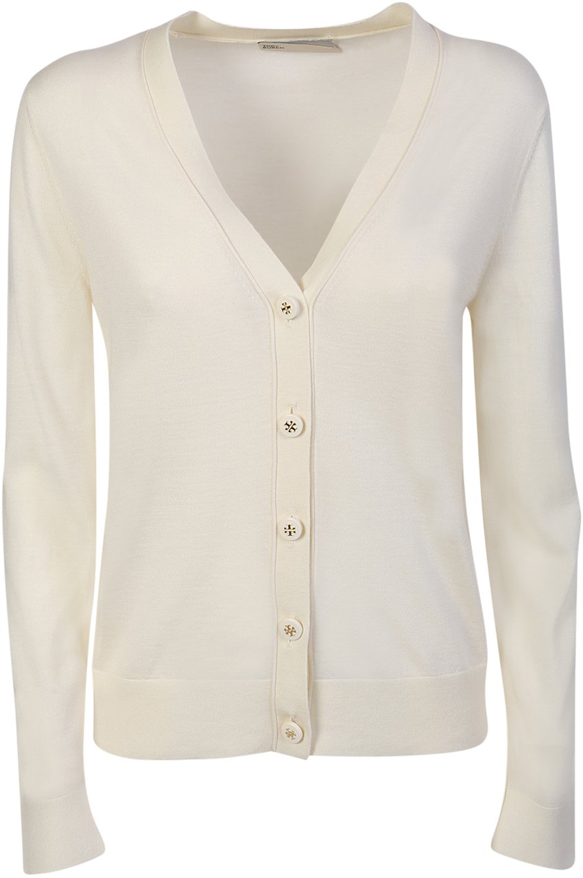 Tory Burch TORY BURCH White Cardigans Wit